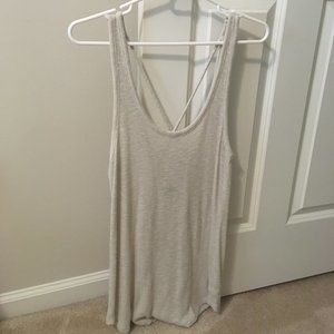 Cream aerie Knit Tank